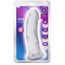 Прозрачный фаллоимитатор-реалистик Roar n Ride - 20,3 см.
