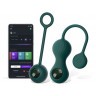 Изумрудные вагинальные шарики Magic Motion Crystal Duo Smart Kegel Vibrator with Weight Set