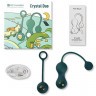 Изумрудные вагинальные шарики Magic Motion Crystal Duo Smart Kegel Vibrator with Weight Set