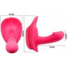 Клиторальный стимулятор с вагинальной пробкой Fancy Clamshell