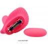 Клиторальный стимулятор с вагинальной пробкой Fancy Clamshell