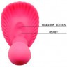 Клиторальный стимулятор с вагинальной пробкой Fancy Clamshell