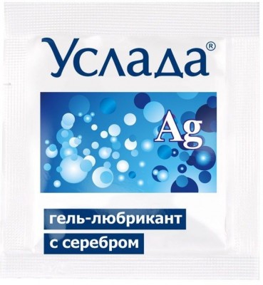 Гель-лубрикант «Услада с серебром» - 3 гр.