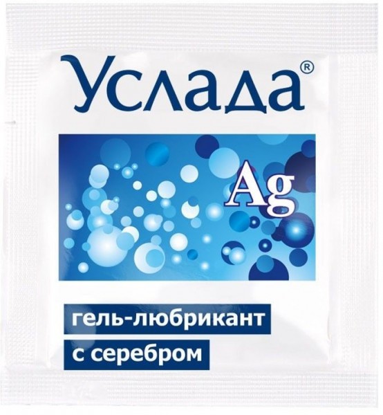 Гель-лубрикант «Услада с серебром» - 3 гр.