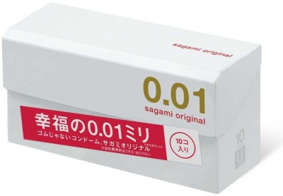Супер тонкие презервативы Sagami Original 0.01 - 10 шт.