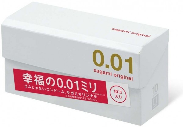 Супер тонкие презервативы Sagami Original 0.01 - 10 шт.