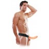Полый страпон 8  Hollow Strap-On телесного цвета - 19 см.