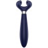 Синий вибромассажер для пар Satisfyer Endless Fun