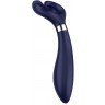 Синий вибромассажер для пар Satisfyer Endless Fun