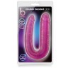 Розовый двусторонний фаллоимитатор Double Headed Dildo - 45 см.