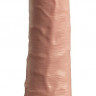 Телесный фаллоимитатор 7  Silicone Dual Density Cock - 21 см.