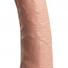 Телесный фаллоимитатор 7  Silicone Dual Density Cock - 21 см.
