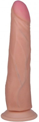 Фаллоимитатор HUMAN STYLE 8  без мошонки - 21,5 см.