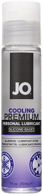 Охлаждающий лубрикант на силиконовой основе JO Premium COOL - 30 мл.