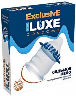Презерватив LUXE  Exclusive  Седьмое небо  - 1 шт.