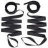 Эротический набор 4PC Bondage Bed Strap   Flogger Kit