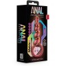 Коричневый анальный стимулятор Spiral Loop Copper Anal Plug - 13,3 см.