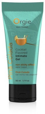 Съедобный интимный гель Orgie Lube Tube Cocktail Pina Colada - 50 мл.