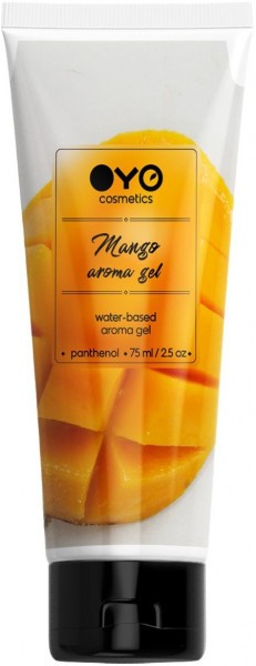 Лубрикант на водной основе OYO Aroma Gel Mango с ароматом манго - 75 мл.