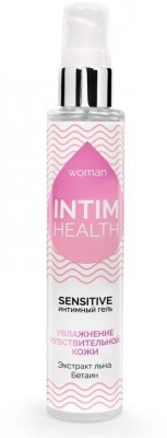 Деликатный лубрикант на водной основе Intim Health Sensitive - 100 гр.