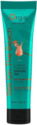 Съедобный интимный гель Orgie Lube Tube Cocktail Sex On The Beach - 100 мл.
