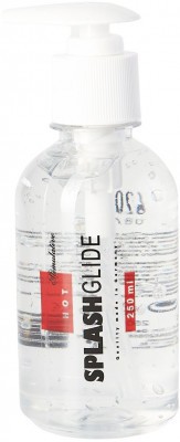 Возбуждающий лубрикант на водной основе Splashglide Hot Stimulative - 250 мл.