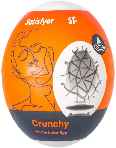 Мастурбатор-яйцо Satisfyer Crunchy Mini Masturbator