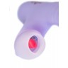Сиреневый вибратор Spinny с функцией Up Down - 23 см.