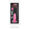 Розовый анальный плаг из силикона Seamless Silicone Butt Plug - 7,5 см.