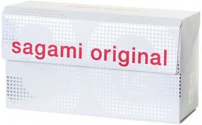 Ультратонкие презервативы Sagami Original 0.02 - 12 шт.