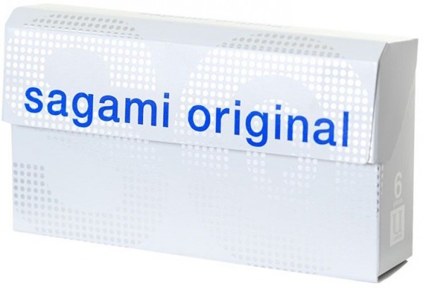 Ультратонкие презервативы Sagami Original 0.02 Quick - 6 шт.