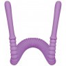 Фиолетовый гибкий фаллоимитатор Intimate Spreader для G-стимуляции