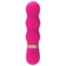 Розовый фигурный мини-вибратор Ripple Vibe - 11,9 см.