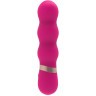 Розовый фигурный мини-вибратор Ripple Vibe - 11,9 см.