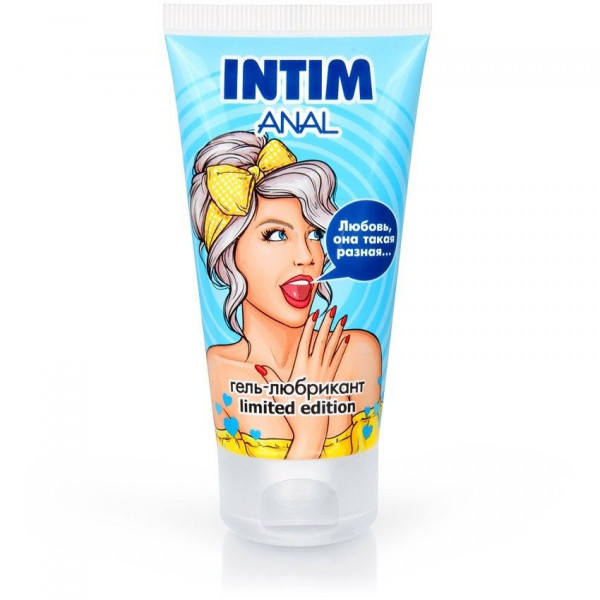 Анальный гель-лубрикант INTIM ANAL LIMITED EDITION - 50 гр.
