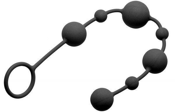 Анальная цепочка Linger Graduated Anal Beads - 35 см.