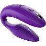 Фиолетовый вибратор для пар We-Vibe Sync 2