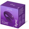 Фиолетовый вибратор для пар We-Vibe Sync 2