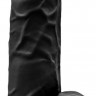 Черный фаллоимитатор Model 2 - 21,7 см.