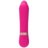 Розовый мини-вибратор для массажа G-точки Cuddly Vibe - 11,9 см.