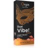 Съедобный гель Dual Vibe Sex On The Beach с эффектом вибрации и вкусом коктейля «секс на пляже» - 15 мл.
