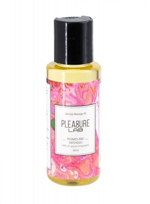 Массажное масло Pleasure Lab Delicate с ароматом пиона и пачули - 50 мл.