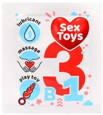 Гель-лубрикант на водной основе Sex Toys - 4 гр.