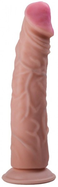 Фаллоимитатор HUMAN FORM на присоске - 22,5 см.