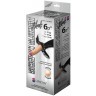 Пояс-трусики с насадкой Glamour - 17 см.