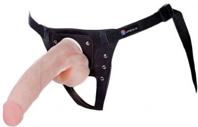 Реалистичный фаллос на поясе Harness - 20,5 см.