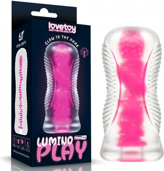 Светящийся в темноте мастурбатор 6.0 Lumino Play Masturbator