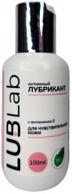 Нежный лубрикант с витамином Е для чувствительной кожи - 100 мл.