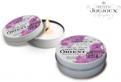Массажная свеча Petits Joujoux Orient с ароматом граната и белого перца - 33 гр.