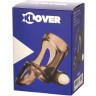 Дымчатая насадка на пенис Toyfa XLover с вибропулей
